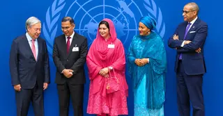জাতিসংঘ মহাসচিবের ‘ওয়েলকাম ব্রেকফাস্ট রিসেপশনে’ প্রধানমন্ত্রী